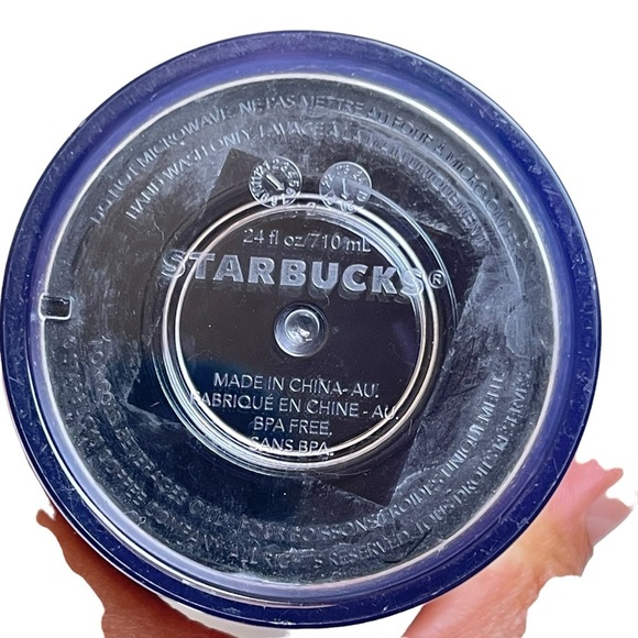 Starbucks Iridescent Sequin Purple Tumbler Cold Cup Holiday 2020 Coffee Water - Picture 5 of 8